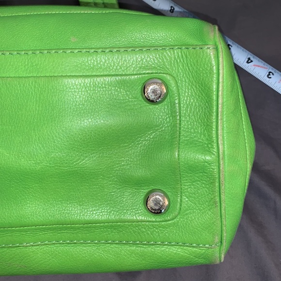 Marc by Marc Jacobs Purse - Lime Green leather bag - Picture 4 of 11
